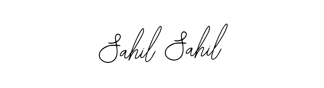 How to make Sahil Sahil signature? Bearetta-2O07w is a professional autograph style. Create handwritten signature for Sahil Sahil name. Sahil Sahil signature style 12 images and pictures png