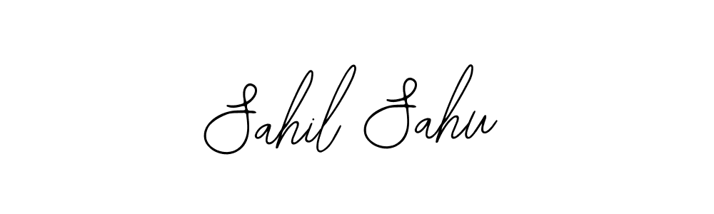 Also we have Sahil Sahu name is the best signature style. Create professional handwritten signature collection using Bearetta-2O07w autograph style. Sahil Sahu signature style 12 images and pictures png