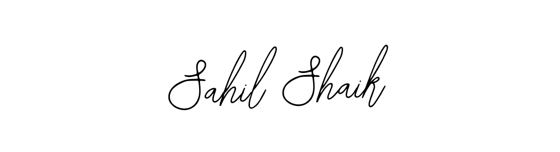 Make a beautiful signature design for name Sahil Shaik. With this signature (Bearetta-2O07w) style, you can create a handwritten signature for free. Sahil Shaik signature style 12 images and pictures png