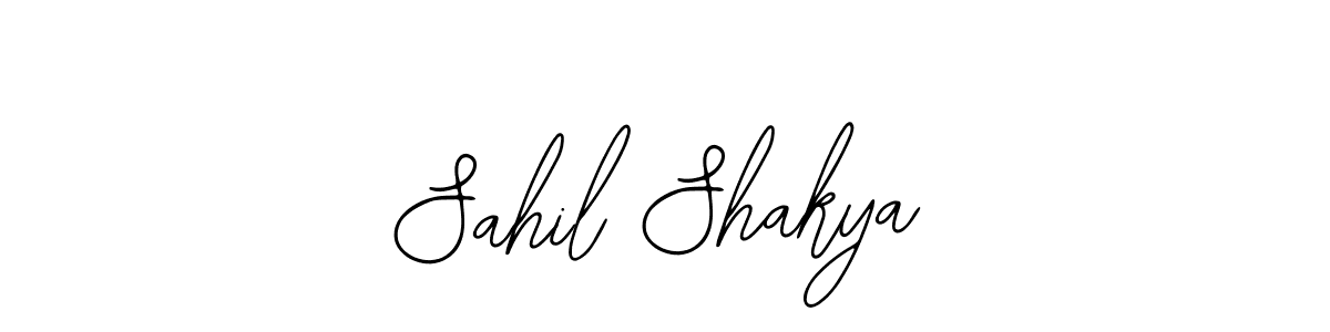 Create a beautiful signature design for name Sahil Shakya. With this signature (Bearetta-2O07w) fonts, you can make a handwritten signature for free. Sahil Shakya signature style 12 images and pictures png