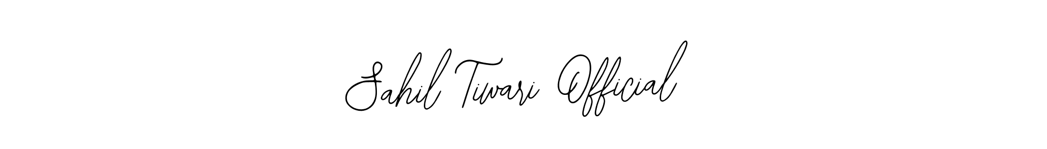 It looks lik you need a new signature style for name Sahil Tiwari Official. Design unique handwritten (Bearetta-2O07w) signature with our free signature maker in just a few clicks. Sahil Tiwari Official signature style 12 images and pictures png