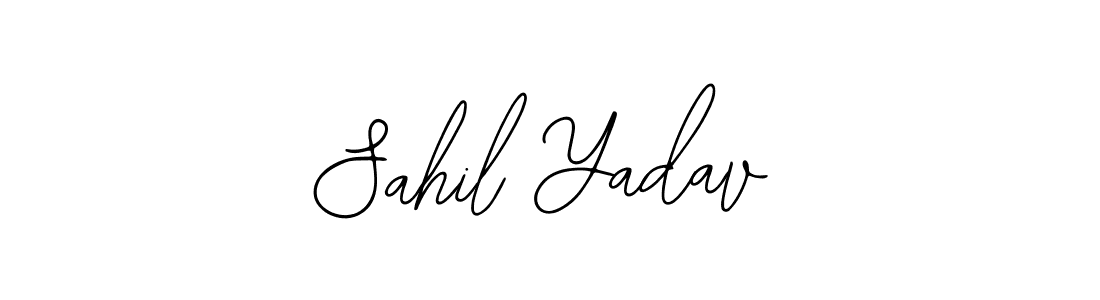 Sahil Yadav stylish signature style. Best Handwritten Sign (Bearetta-2O07w) for my name. Handwritten Signature Collection Ideas for my name Sahil Yadav. Sahil Yadav signature style 12 images and pictures png