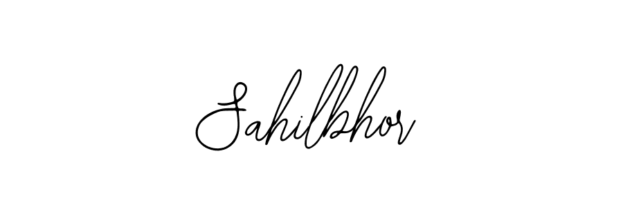 Create a beautiful signature design for name Sahilbhor. With this signature (Bearetta-2O07w) fonts, you can make a handwritten signature for free. Sahilbhor signature style 12 images and pictures png