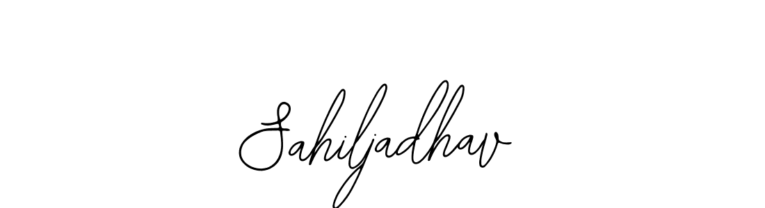 Bearetta-2O07w is a professional signature style that is perfect for those who want to add a touch of class to their signature. It is also a great choice for those who want to make their signature more unique. Get Sahiljadhav name to fancy signature for free. Sahiljadhav signature style 12 images and pictures png