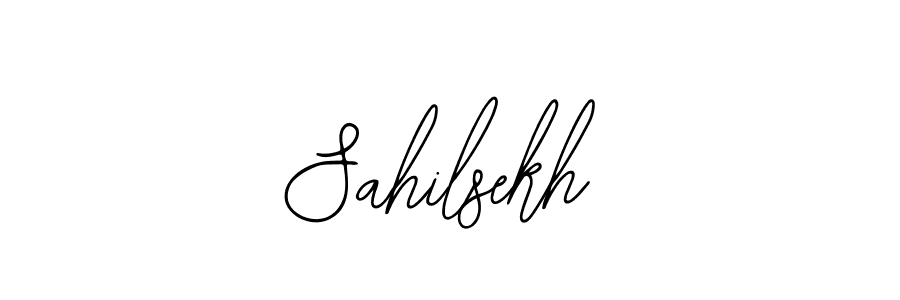 How to make Sahilsekh signature? Bearetta-2O07w is a professional autograph style. Create handwritten signature for Sahilsekh name. Sahilsekh signature style 12 images and pictures png
