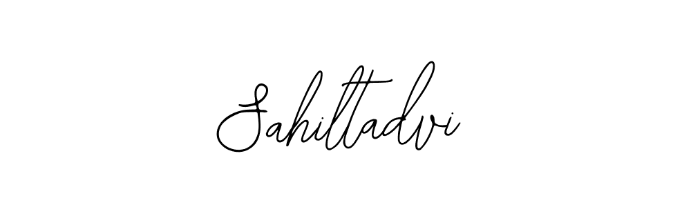 How to Draw Sahiltadvi signature style? Bearetta-2O07w is a latest design signature styles for name Sahiltadvi. Sahiltadvi signature style 12 images and pictures png