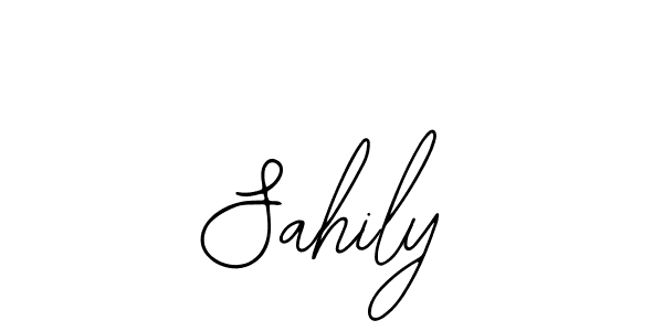 Create a beautiful signature design for name Sahily. With this signature (Bearetta-2O07w) fonts, you can make a handwritten signature for free. Sahily signature style 12 images and pictures png