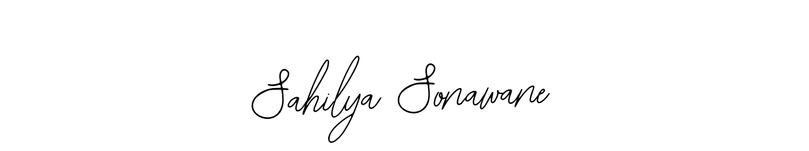 Make a beautiful signature design for name Sahilya Sonawane. Use this online signature maker to create a handwritten signature for free. Sahilya Sonawane signature style 12 images and pictures png