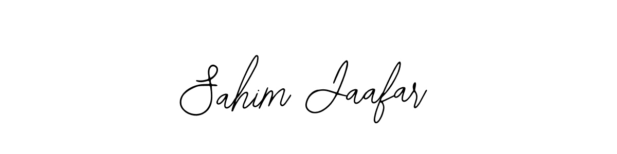 Also You can easily find your signature by using the search form. We will create Sahim Jaafar name handwritten signature images for you free of cost using Bearetta-2O07w sign style. Sahim Jaafar signature style 12 images and pictures png