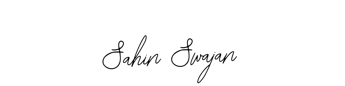 Use a signature maker to create a handwritten signature online. With this signature software, you can design (Bearetta-2O07w) your own signature for name Sahin Swajan. Sahin Swajan signature style 12 images and pictures png