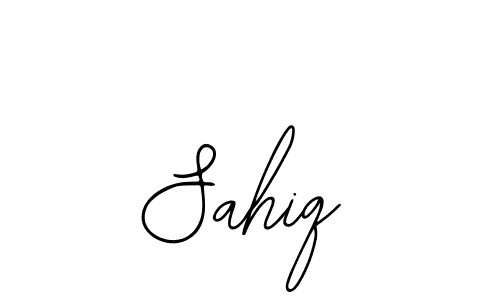 Make a beautiful signature design for name Sahiq. With this signature (Bearetta-2O07w) style, you can create a handwritten signature for free. Sahiq signature style 12 images and pictures png