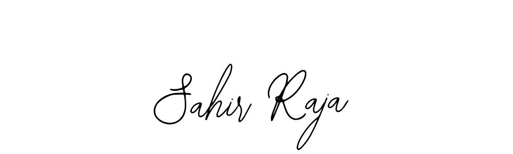 Make a beautiful signature design for name Sahir Raja. With this signature (Bearetta-2O07w) style, you can create a handwritten signature for free. Sahir Raja signature style 12 images and pictures png