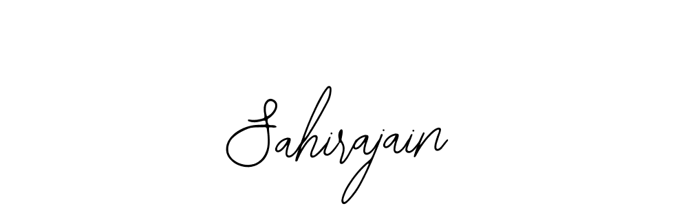 Sahirajain stylish signature style. Best Handwritten Sign (Bearetta-2O07w) for my name. Handwritten Signature Collection Ideas for my name Sahirajain. Sahirajain signature style 12 images and pictures png