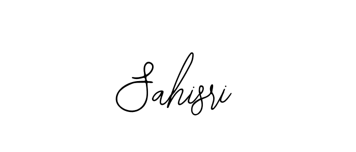 Design your own signature with our free online signature maker. With this signature software, you can create a handwritten (Bearetta-2O07w) signature for name Sahisri. Sahisri signature style 12 images and pictures png