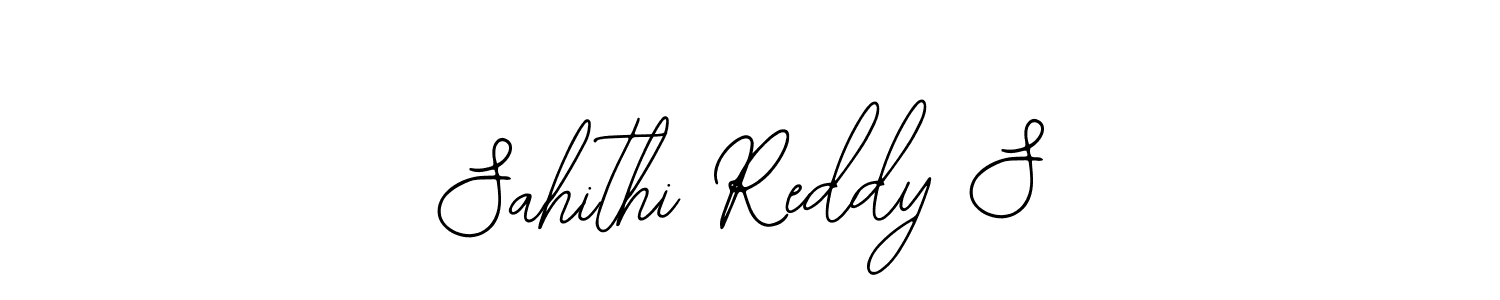 Make a beautiful signature design for name Sahithi Reddy S. With this signature (Bearetta-2O07w) style, you can create a handwritten signature for free. Sahithi Reddy S signature style 12 images and pictures png