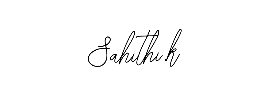 Once you've used our free online signature maker to create your best signature Bearetta-2O07w style, it's time to enjoy all of the benefits that Sahithi.k name signing documents. Sahithi.k signature style 12 images and pictures png