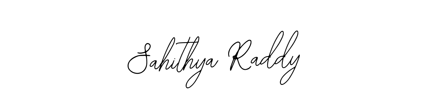 How to make Sahithya Raddy signature? Bearetta-2O07w is a professional autograph style. Create handwritten signature for Sahithya Raddy name. Sahithya Raddy signature style 12 images and pictures png