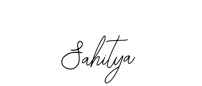 Make a beautiful signature design for name Sahitya. With this signature (Bearetta-2O07w) style, you can create a handwritten signature for free. Sahitya signature style 12 images and pictures png