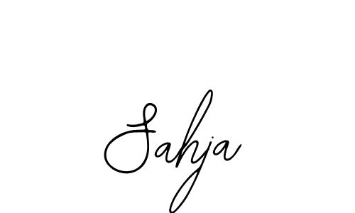 The best way (Bearetta-2O07w) to make a short signature is to pick only two or three words in your name. The name Sahja include a total of six letters. For converting this name. Sahja signature style 12 images and pictures png
