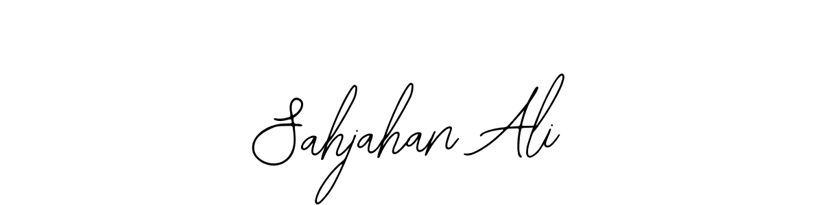 if you are searching for the best signature style for your name Sahjahan Ali. so please give up your signature search. here we have designed multiple signature styles  using Bearetta-2O07w. Sahjahan Ali signature style 12 images and pictures png