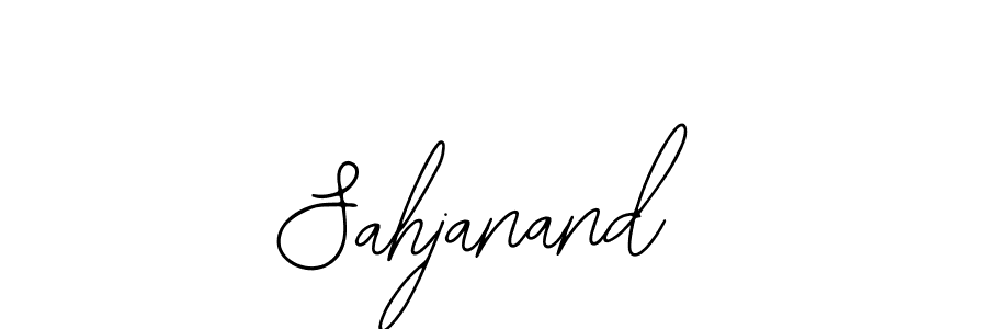 Also You can easily find your signature by using the search form. We will create Sahjanand name handwritten signature images for you free of cost using Bearetta-2O07w sign style. Sahjanand signature style 12 images and pictures png