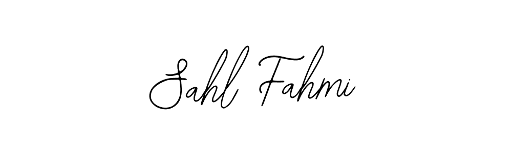Make a beautiful signature design for name Sahl Fahmi. Use this online signature maker to create a handwritten signature for free. Sahl Fahmi signature style 12 images and pictures png