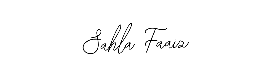 Sahla Faaiz stylish signature style. Best Handwritten Sign (Bearetta-2O07w) for my name. Handwritten Signature Collection Ideas for my name Sahla Faaiz. Sahla Faaiz signature style 12 images and pictures png