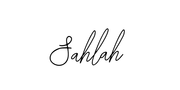 Make a beautiful signature design for name Sahlah. With this signature (Bearetta-2O07w) style, you can create a handwritten signature for free. Sahlah signature style 12 images and pictures png