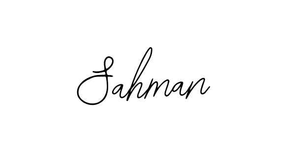 How to Draw Sahman signature style? Bearetta-2O07w is a latest design signature styles for name Sahman. Sahman signature style 12 images and pictures png