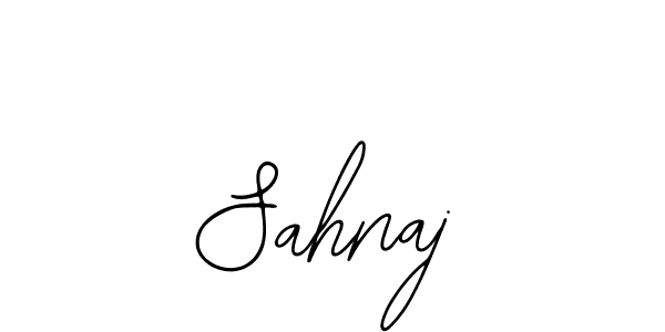 How to make Sahnaj signature? Bearetta-2O07w is a professional autograph style. Create handwritten signature for Sahnaj name. Sahnaj signature style 12 images and pictures png