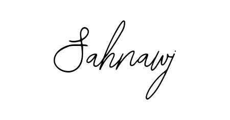 Master the art of signing with Sahnawj written in fluent Bearetta-2O07w script. A great template to practice and refine your handwriting. Sahnawj signature style 12 images and pictures png