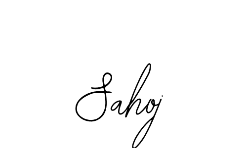 Make a beautiful signature design for name Sahoj. With this signature (Bearetta-2O07w) style, you can create a handwritten signature for free. Sahoj signature style 12 images and pictures png