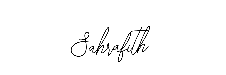 You should practise on your own different ways (Bearetta-2O07w) to write your name (Sahrafith) in signature. don't let someone else do it for you. Sahrafith signature style 12 images and pictures png