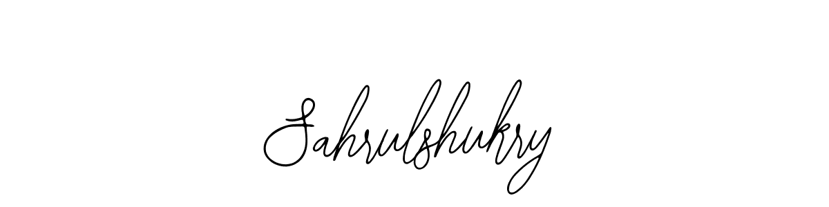 if you are searching for the best signature style for your name Sahrulshukry. so please give up your signature search. here we have designed multiple signature styles  using Bearetta-2O07w. Sahrulshukry signature style 12 images and pictures png