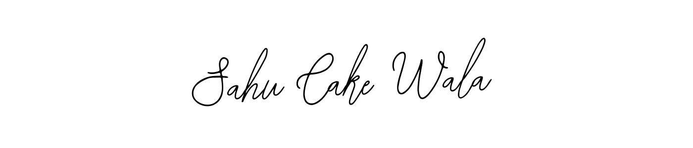 Use a signature maker to create a handwritten signature online. With this signature software, you can design (Bearetta-2O07w) your own signature for name Sahu Cake Wala. Sahu Cake Wala signature style 12 images and pictures png