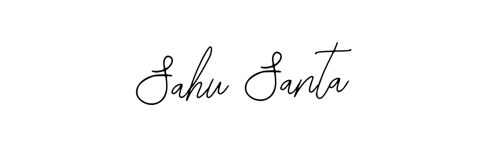 Also we have Sahu Santa name is the best signature style. Create professional handwritten signature collection using Bearetta-2O07w autograph style. Sahu Santa signature style 12 images and pictures png