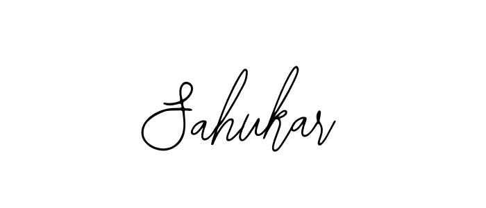 Use a signature maker to create a handwritten signature online. With this signature software, you can design (Bearetta-2O07w) your own signature for name Sahukar. Sahukar signature style 12 images and pictures png