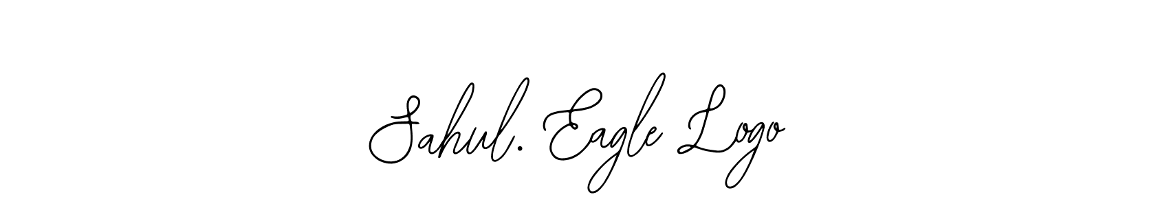 The best way (Bearetta-2O07w) to make a short signature is to pick only two or three words in your name. The name Sahul. Eagle Logo include a total of six letters. For converting this name. Sahul. Eagle Logo signature style 12 images and pictures png