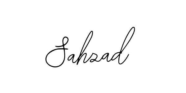 You should practise on your own different ways (Bearetta-2O07w) to write your name (Sahzad) in signature. don't let someone else do it for you. Sahzad signature style 12 images and pictures png