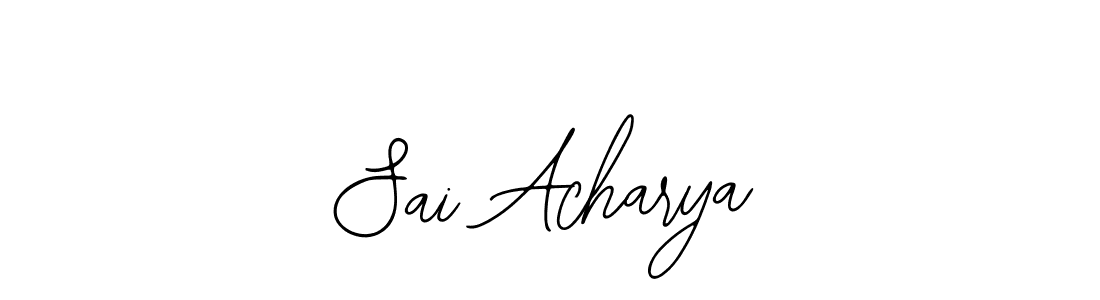 You can use this online signature creator to create a handwritten signature for the name Sai Acharya. This is the best online autograph maker. Sai Acharya signature style 12 images and pictures png