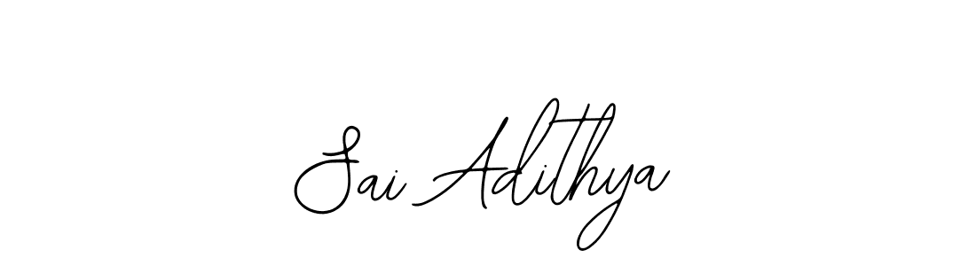 Design your own signature with our free online signature maker. With this signature software, you can create a handwritten (Bearetta-2O07w) signature for name Sai Adithya. Sai Adithya signature style 12 images and pictures png