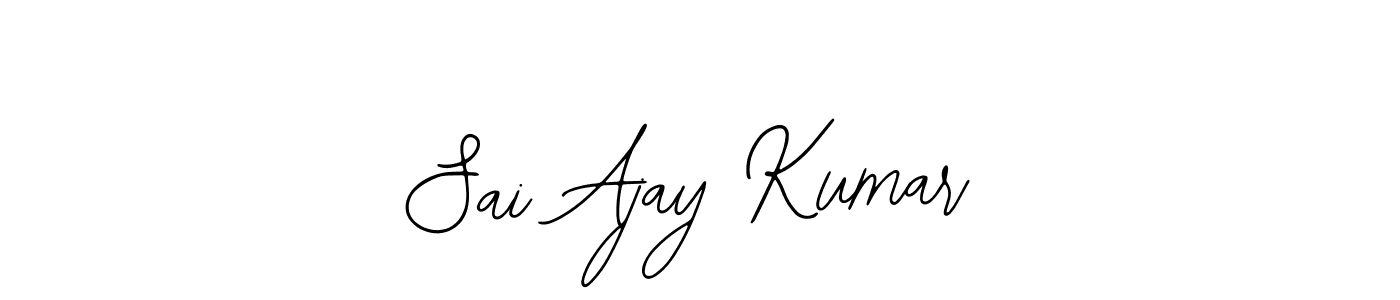 It looks lik you need a new signature style for name Sai Ajay Kumar. Design unique handwritten (Bearetta-2O07w) signature with our free signature maker in just a few clicks. Sai Ajay Kumar signature style 12 images and pictures png