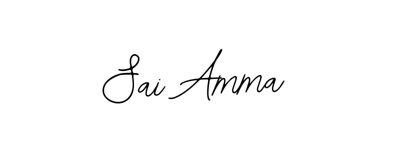 How to make Sai Amma name signature. Use Bearetta-2O07w style for creating short signs online. This is the latest handwritten sign. Sai Amma signature style 12 images and pictures png