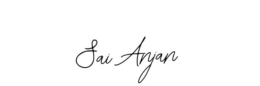 Create a beautiful signature design for name Sai Anjan. With this signature (Bearetta-2O07w) fonts, you can make a handwritten signature for free. Sai Anjan signature style 12 images and pictures png