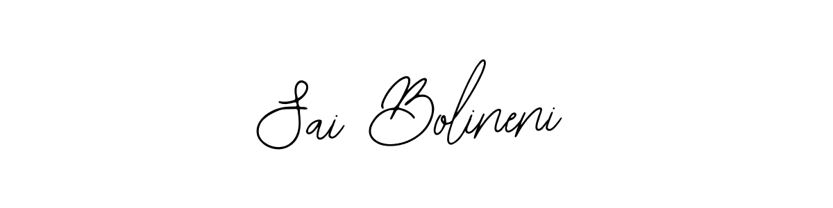 Bearetta-2O07w is a professional signature style that is perfect for those who want to add a touch of class to their signature. It is also a great choice for those who want to make their signature more unique. Get Sai Bolineni name to fancy signature for free. Sai Bolineni signature style 12 images and pictures png