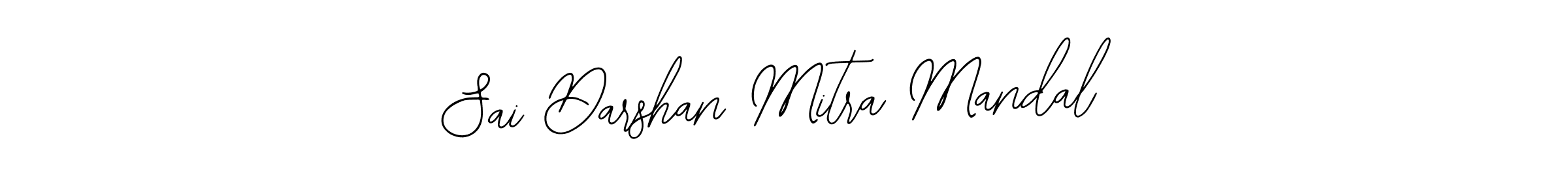 Similarly Bearetta-2O07w is the best handwritten signature design. Signature creator online .You can use it as an online autograph creator for name Sai Darshan Mitra Mandal. Sai Darshan Mitra Mandal signature style 12 images and pictures png