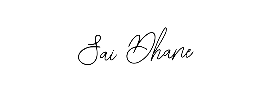 Make a beautiful signature design for name Sai Dhane. With this signature (Bearetta-2O07w) style, you can create a handwritten signature for free. Sai Dhane signature style 12 images and pictures png