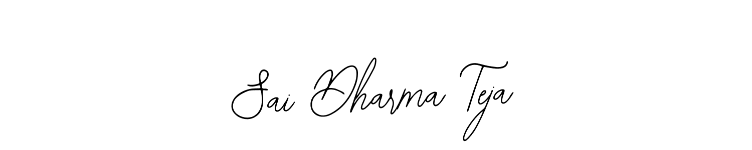 Design your own signature with our free online signature maker. With this signature software, you can create a handwritten (Bearetta-2O07w) signature for name Sai Dharma Teja. Sai Dharma Teja signature style 12 images and pictures png