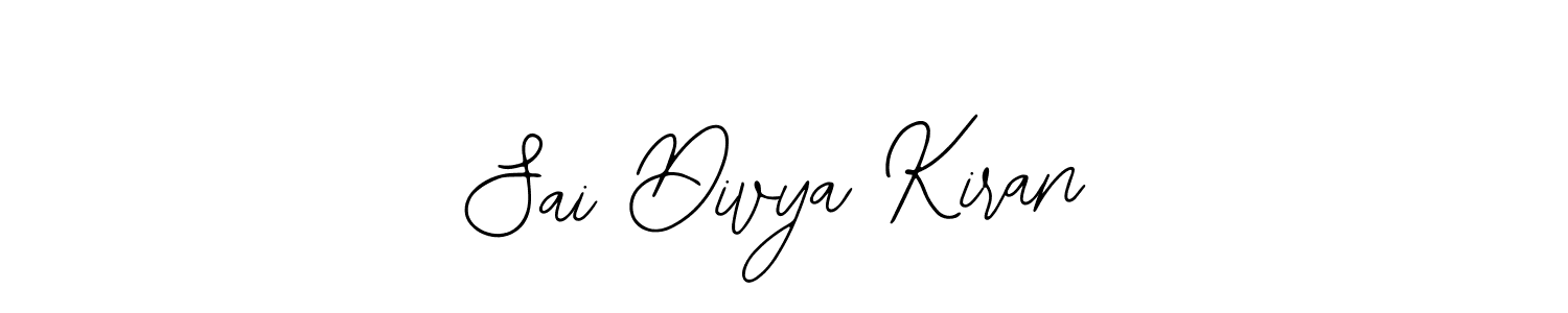 Use a signature maker to create a handwritten signature online. With this signature software, you can design (Bearetta-2O07w) your own signature for name Sai Divya Kiran. Sai Divya Kiran signature style 12 images and pictures png