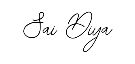 Use a signature maker to create a handwritten signature online. With this signature software, you can design (Bearetta-2O07w) your own signature for name Sai Diya. Sai Diya signature style 12 images and pictures png